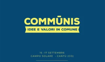 A Cantù parte Communis: tre giorni di idee in comune